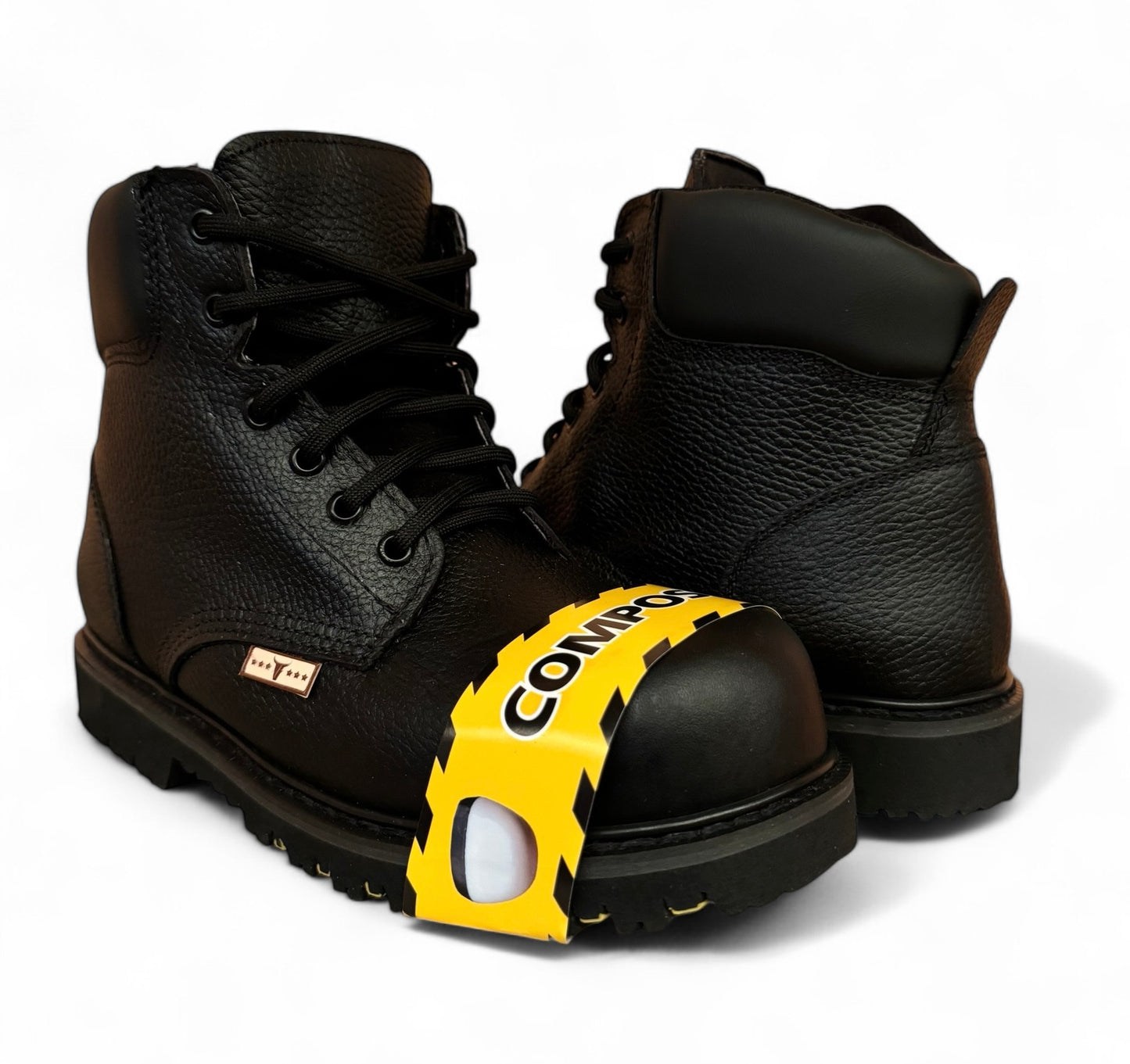 Bota Apache Industrial Casco Poliamida Hombre Corta