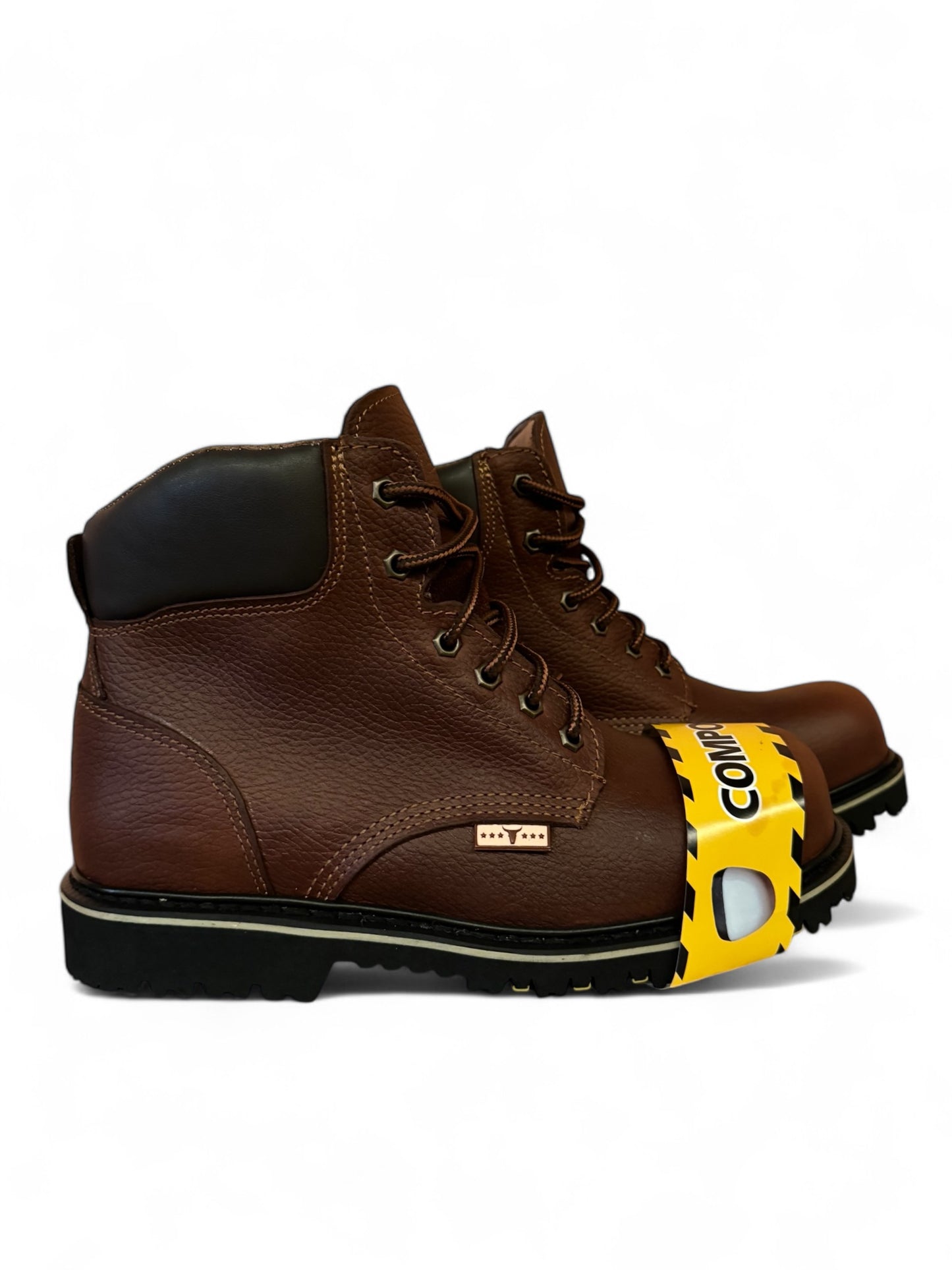 Bota Apache Industrial Casco Poliamida Hombre Corta