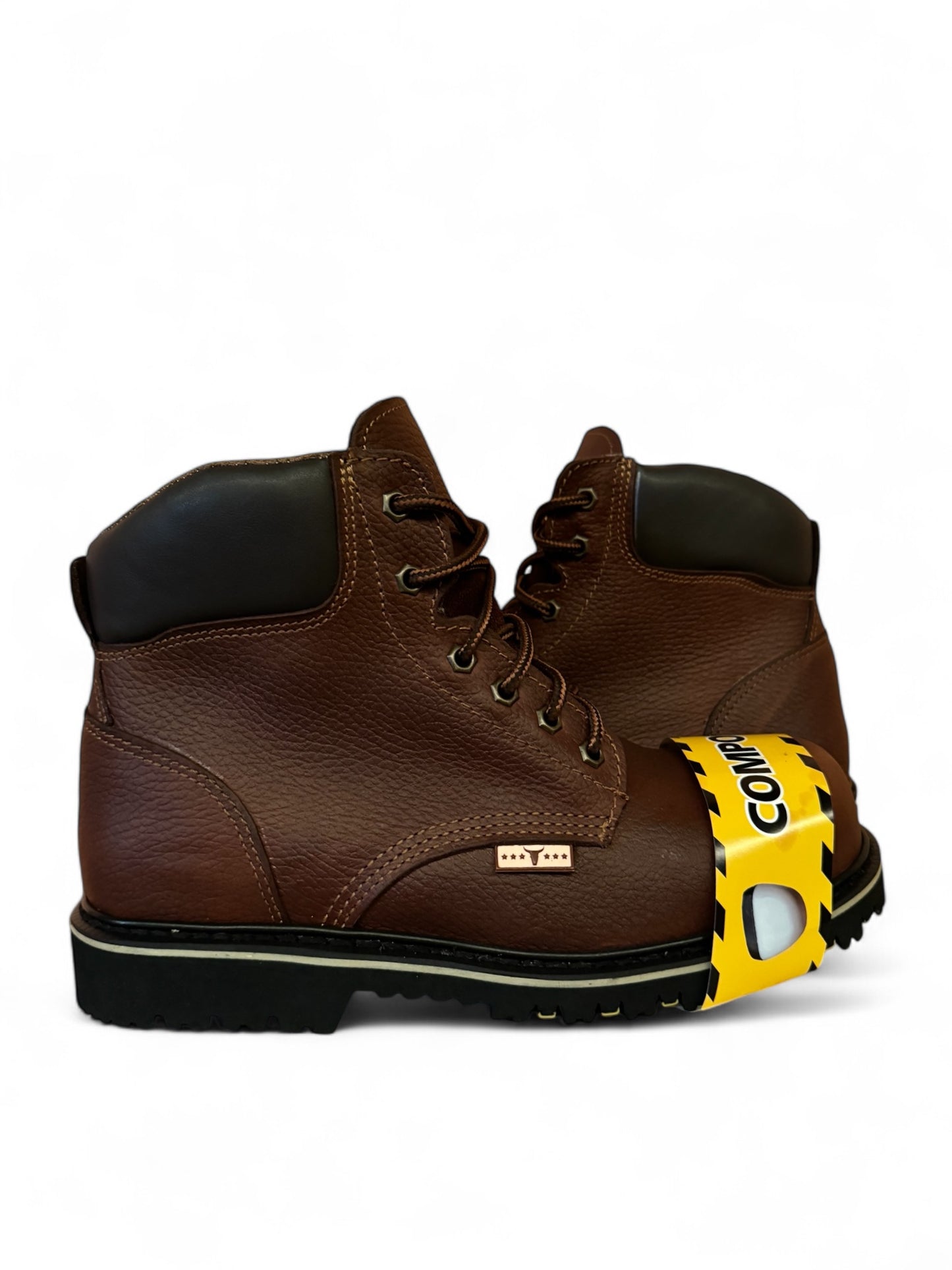 Bota Apache Industrial Casco Poliamida Hombre Corta