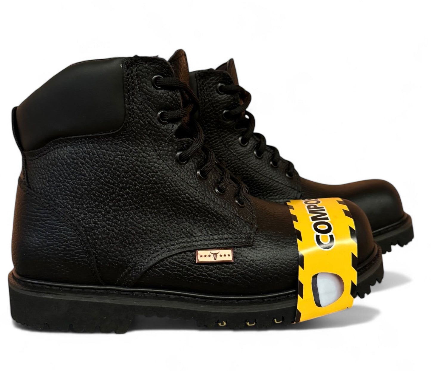 Bota Apache Industrial Casco Poliamida Hombre Corta