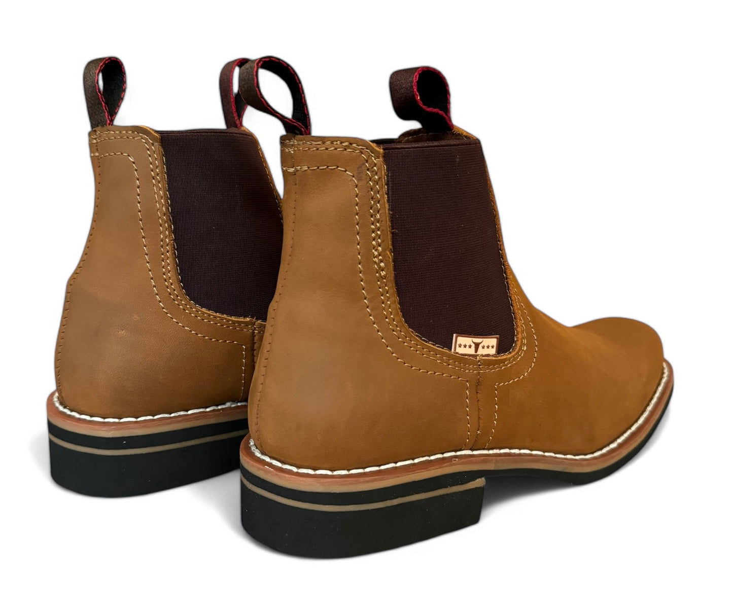 Bota Estilo Vaquero Rodeo Piel Caballero Elegante De Vestir