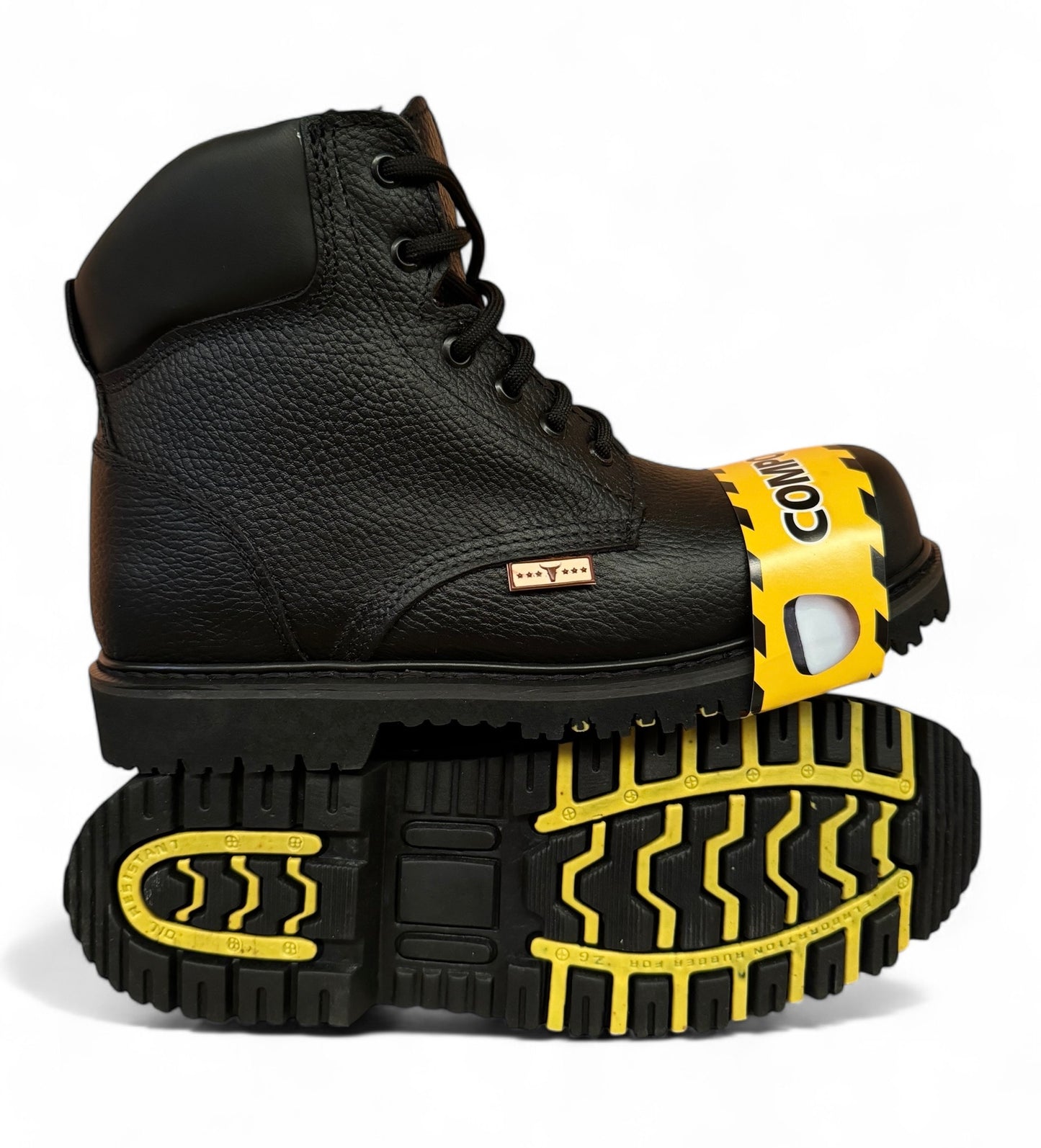 Bota Apache Industrial Casco Poliamida Hombre Corta