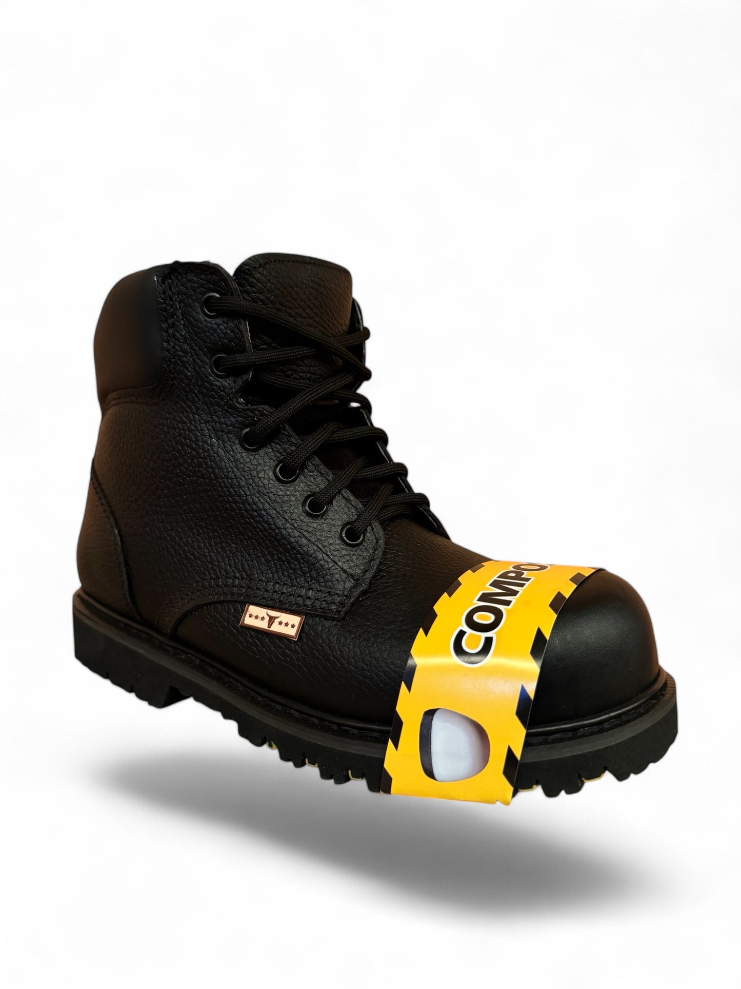 Bota Apache Industrial Casco Poliamida Hombre Corta