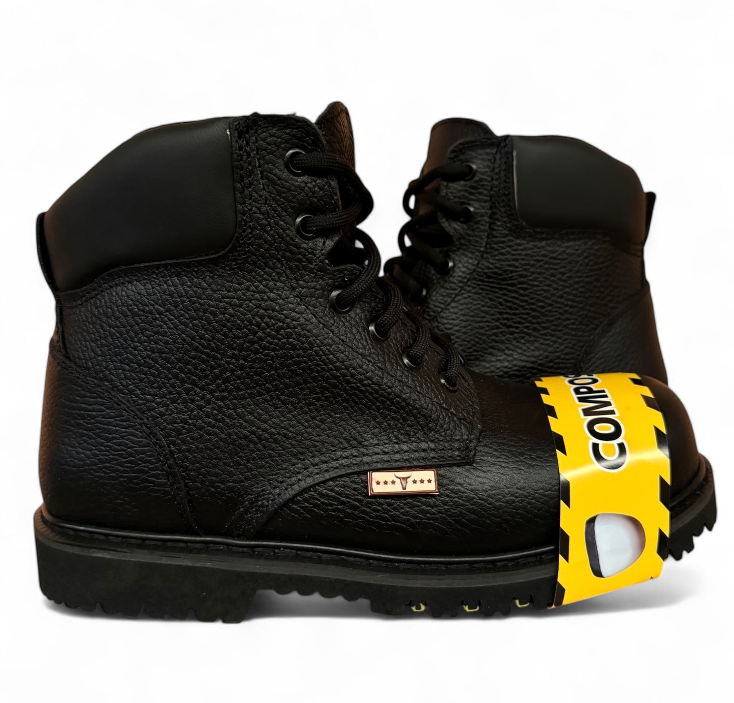 Bota Apache Industrial Casco Poliamida Hombre Corta