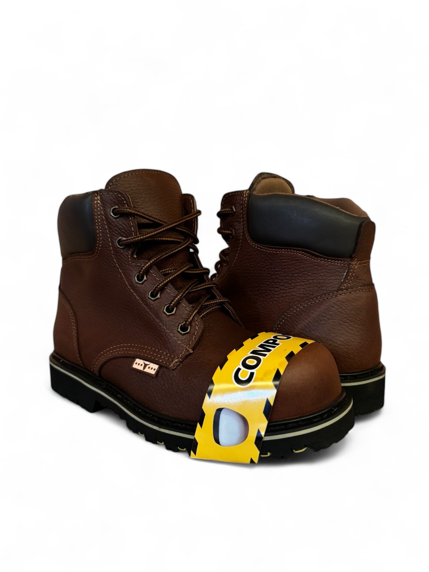 Bota Apache Industrial Casco Poliamida Hombre Corta