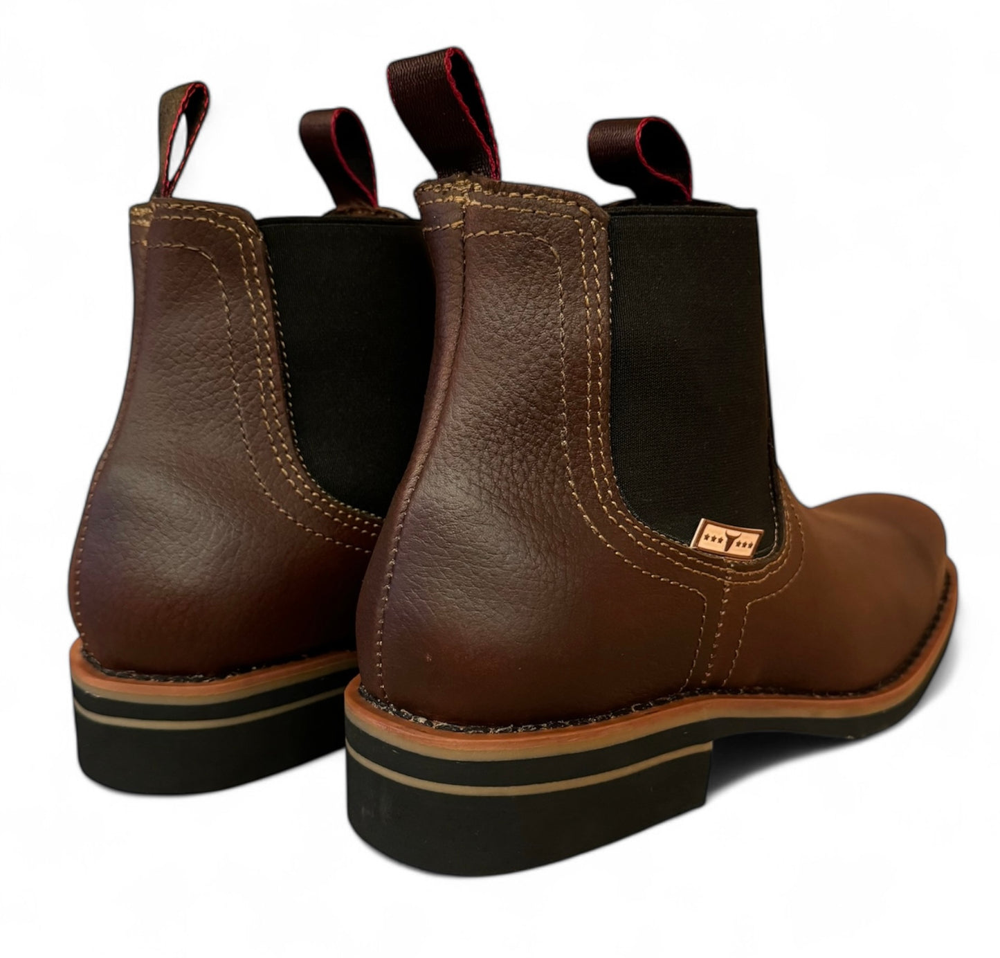 Bota Estilo Vaquero Rodeo Piel Caballero Elegante De Vestir