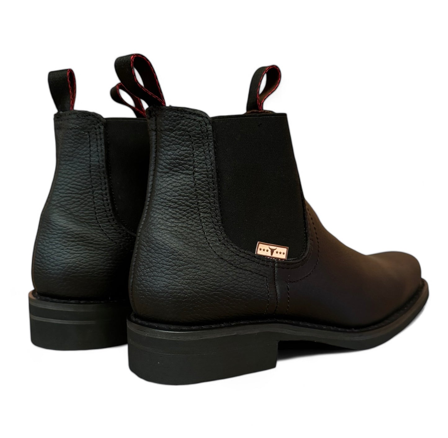 Bota Estilo Vaquero Rodeo Piel Caballero Elegante De Vestir