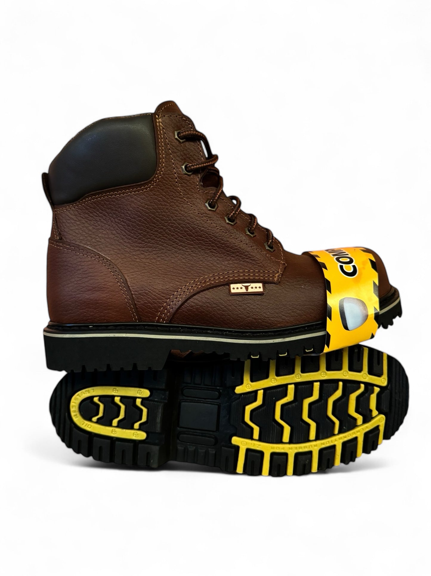 Bota Apache Industrial Casco Poliamida Hombre Corta