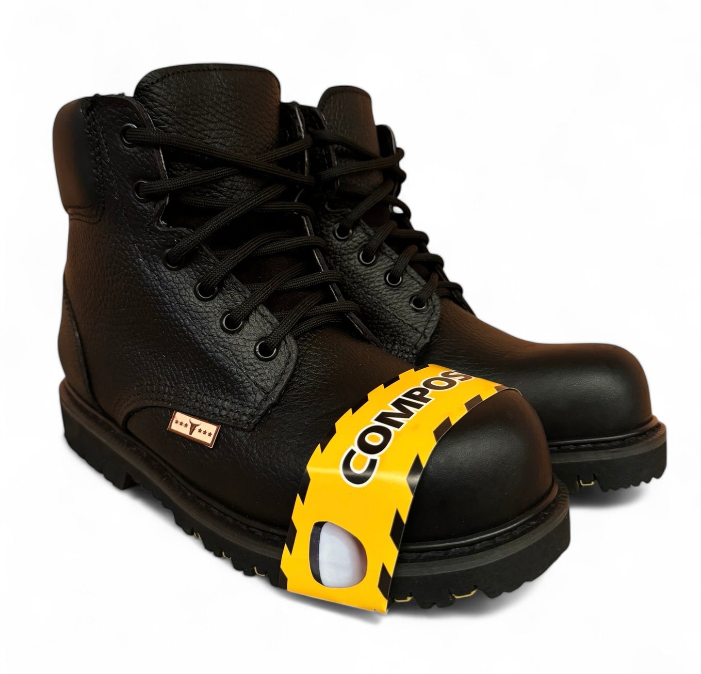 Bota Apache Industrial Casco Poliamida Hombre Corta